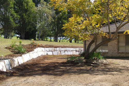 A-Grade Sandstone Retaining Wall Brisbane