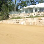 B+ grade sandstone Retaining Wall Brisbane