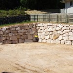 B Grade Sandstone Retaining Wall Brisbane