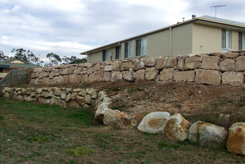 Natural Porphyry Boulders Brisbane