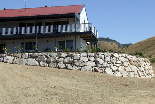 Split Face Granite retaining wall Brisbane