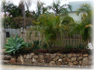 Natural Granite Boulders for retaining wall construction in Brisbane